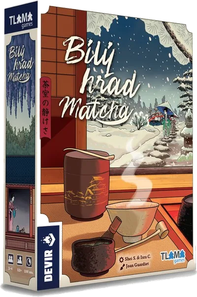 Krabice hry Bílý hrad: Matcha