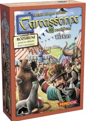 Krabice hry Carcassonne: Cirkus