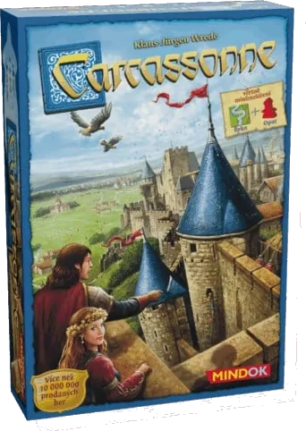 Krabice hry Carcassonne