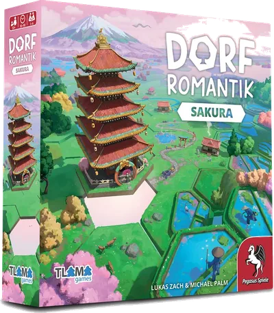 Krabice hry Dorfromantik: Sakura