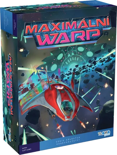 Krabice hry Maximální warp