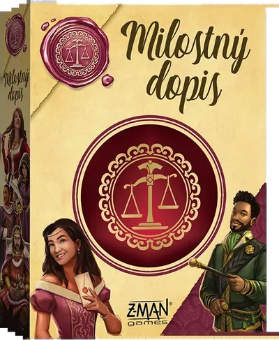 Krabice hry Milostný dopis
