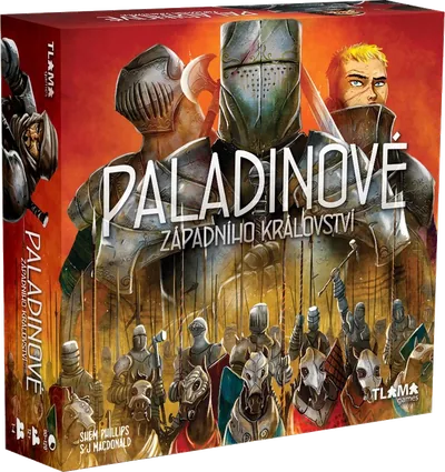 Krabice hry Paladinové západního království