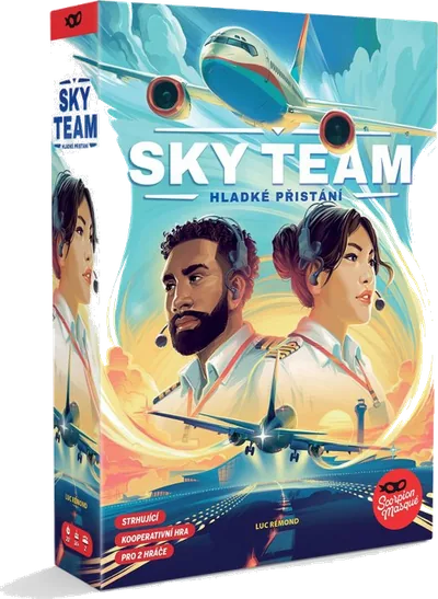 Krabice hry Sky Team